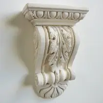 Period plaster corbel